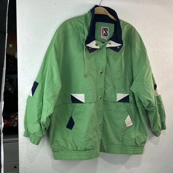 Essentials Vibrant Green Kids Raincoat - Picture 4 of 15